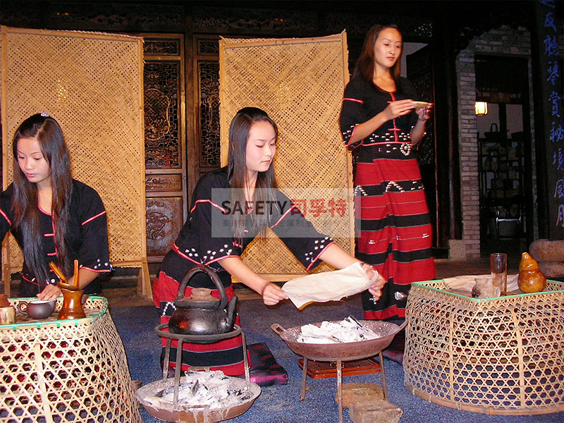 從“火塘烤茶”到“圍爐煮茶”，傳承中華茶文化 [精制鋼圍爐茶桌|炭火爐](圖1)