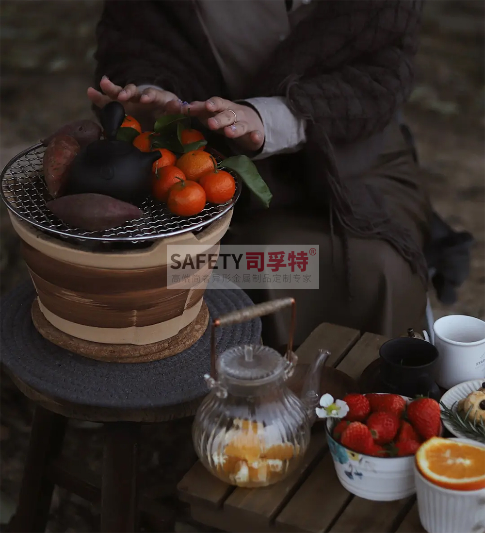 圍爐煮茶小貼士：火災(zāi)、中毒、燙傷需防范[精制鋼圍爐茶桌](圖3)
