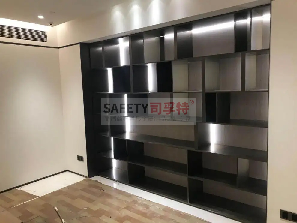 現(xiàn)代不銹鋼壁龕，墻內收納空間設計首選[司孚特不銹鋼壁龕](圖5)